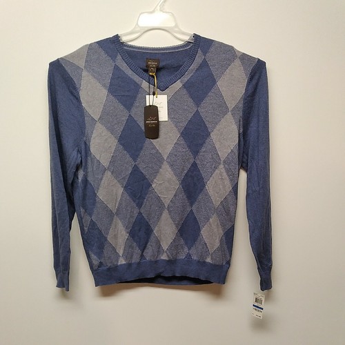 Greg norman plaid sweater mens - norman,
